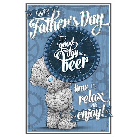 Happy Fathers Day Me To You Fathers Day Card With Beer Mat £3.59